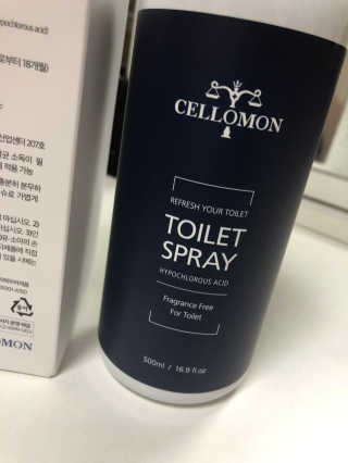 셀로몬 토일렛 스프레이 500ml — 5점을 준 리뷰어가 2018년 5월 올린 사용 사진