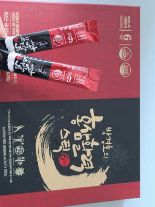 메이준뉴트리 박경호의 홍삼활력스틱 10ml x 30포 — 5점을 준 리뷰어가 2020년 2월 올린 사용 사진