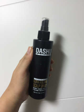 다슈코리아 다슈 데일리 탈모완화 초강력 헤어 스프레이 — 3.83점을 준 리뷰어가 2017년 11월 올린 사용 사진