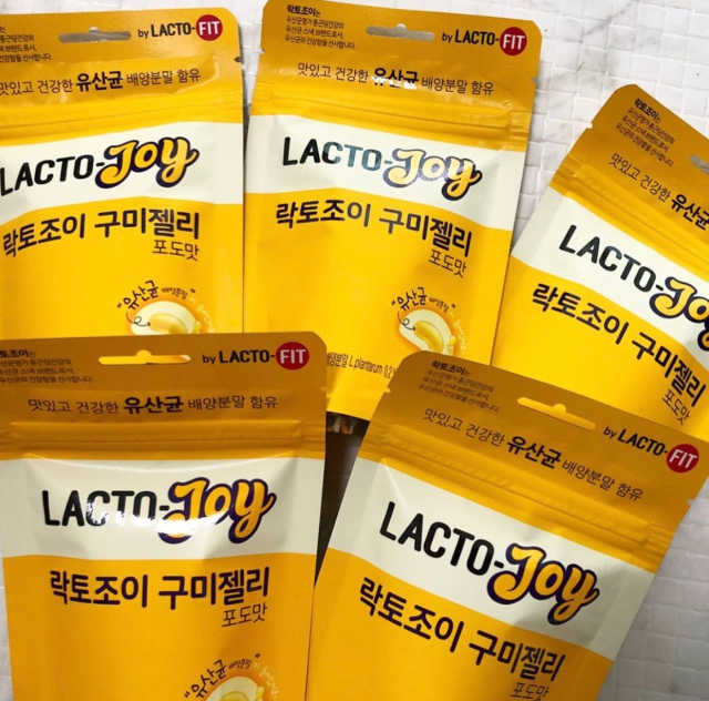 락토조이 구미젤리 포도맛 리뷰 사진