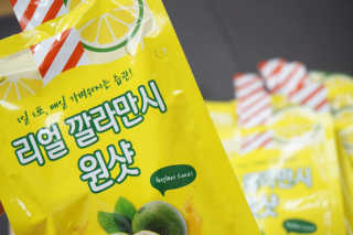 장수농가 리얼깔라만시 원샷 50ml 10팩+보틀 — 5점을 준 리뷰어가 2019년 5월 올린 사용 사진