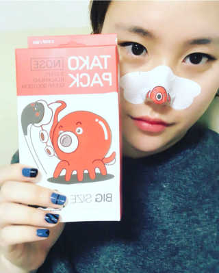 나이팅게일 TAKO PACK NOSE [문어코팩] — 3.5점을 준 리뷰어가 2017년 1월 올린 사용 사진