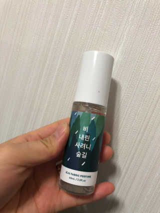 르플랑 제주 패브릭 퍼퓸 60ml 8종 — 5점을 준 리뷰어가 2018년 10월 올린 사용 사진