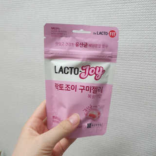 락토조이 구미젤리 복숭아맛 — 5점을 준 리뷰어가 2019년 6월 올린 사용 사진