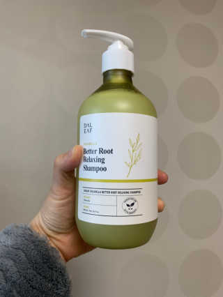 달리프 클로렐라 베러 루트 릴렉싱 샴푸 500ml — 5점을 준 리뷰어가 2020년 2월 올린 사용 사진