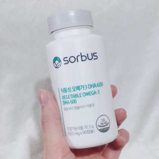 소버스 식물성 오메가3 DHA 600 — 5점을 준 리뷰어가 2020년 3월 올린 사용 사진