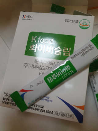 케이푸드 똥기사의 Kfood 화이버슬림 — 5점을 준 리뷰어가 2019년 11월 올린 사용 사진