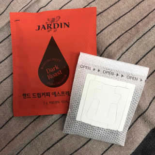 (주)쟈뎅 쟈뎅 핸드 드립커피 3종 — 5점을 준 리뷰어가 2018년 3월 올린 사용 사진