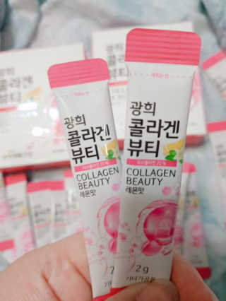 광희생활건강 광희 콜라겐뷰티 — 4.5점을 준 리뷰어가 2019년 12월 올린 사용 사진