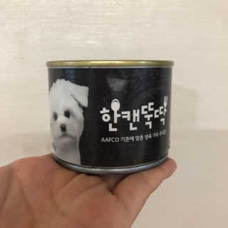 [펫토리아] 한캔뚝딱 강아지 주식캔 12종 콤보 — 4.5점을 준 리뷰어가 2019년 8월 올린 사용 사진