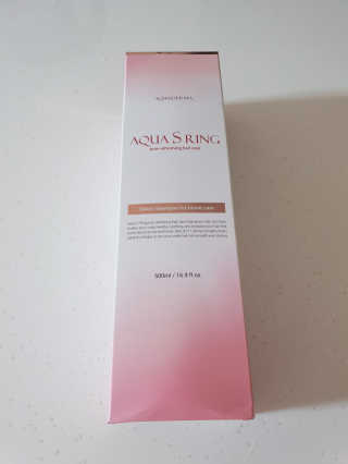 아쿠아큐링 아쿠아S링 퓨어리프레싱 헤어케어 500ml — 4점을 준 리뷰어가 2018년 7월 올린 사용 사진