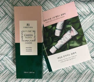 포레스트힐 그린 밸런스 클렌져 100ml + 토끼 헤어밴드 — 3점을 준 리뷰어가 2020년 2월 올린 사용 사진