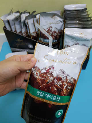(주)쟈뎅 쟈뎅 시그니처 블랙, 헤이즐넛 230ml — 5점을 준 리뷰어가 2018년 7월 올린 사용 사진