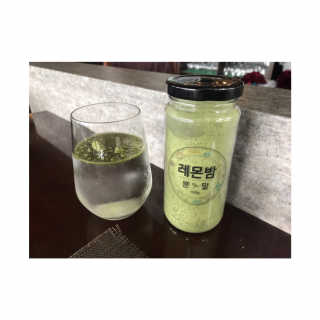 초능력 국내산 레몬밤 분말 — 5점을 준 리뷰어가 2019년 8월 올린 사용 사진