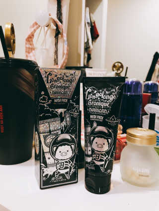 엘리자베카 Elizavecca  LongoLongo Gronique Diamond Mask Pack — 5점을 준 리뷰어가 2019년 5월 올린 사용 사진