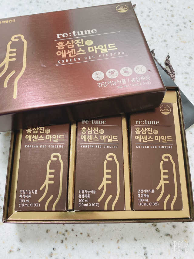리튠 홍삼진 에센스 마일드 리뷰 사진