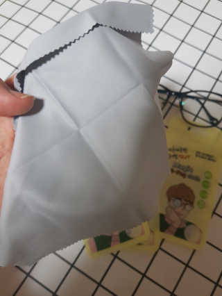 김서림방지 안경닦이 Magic Anti Fog Cloth 렌즈 김서림방지 클리너 — 5점을 준 리뷰어가 2019년 11월 올린 사용 사진