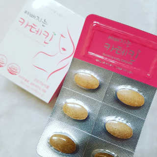 예뻐지는카테킨 예뻐지는 카테킨 1박스 1개월분 — 5점을 준 리뷰어가 2020년 2월 올린 사용 사진