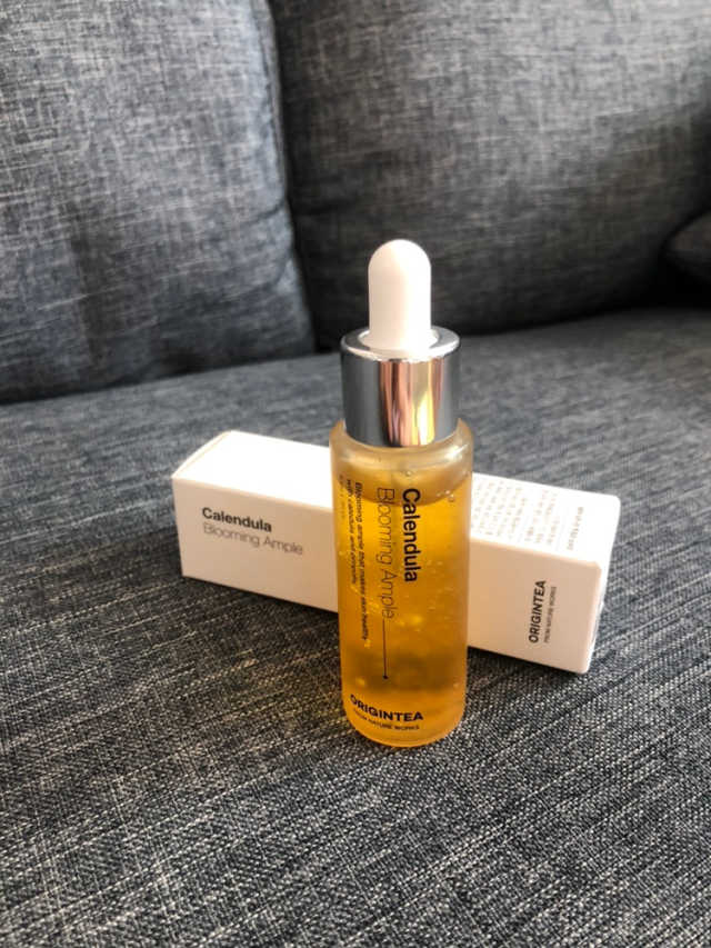 오리진티 카렌듈라 블루밍 앰플 40ml 리뷰 사진