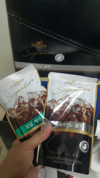 (주)쟈뎅 쟈뎅 시그니처 블랙, 헤이즐넛 230ml — 5점을 준 리뷰어가 2018년 7월 올린 사용 사진
