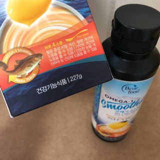 오메가-3스무디 [오메가스무디] 짜먹는 오메가3 DHA 임산부 어린이 — 5점을 준 리뷰어가 2019년 2월 올린 사용 사진
