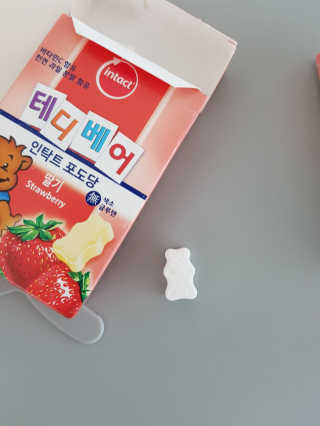 메디미 인탁트 테디베어 포도당 딸기맛 — 4점을 준 리뷰어가 2018년 1월 올린 사용 사진