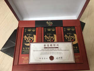 메이준뉴트리 박경호의 홍삼활력스틱 10ml x 30포 — 5점을 준 리뷰어가 2020년 2월 올린 사용 사진