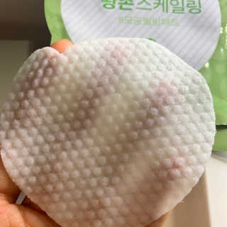 [후르디아] 청포도 매끈약산성 필링 패드_50매 세트 — 5점을 준 리뷰어가 2019년 9월 올린 사용 사진