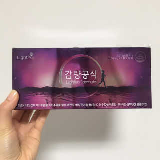 [감량공식] 다이어트 건강기능식품 — 4점을 준 리뷰어가 2019년 12월 올린 사용 사진