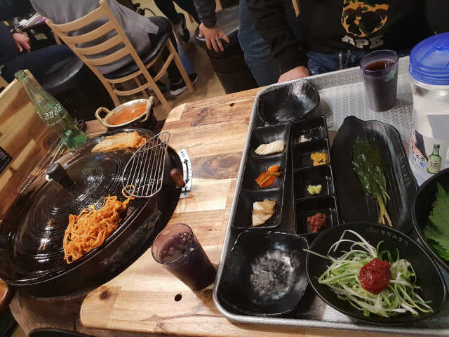 [화덕고깃간 마곡발산점] 화덕삼겹살2인분 리뷰 사진