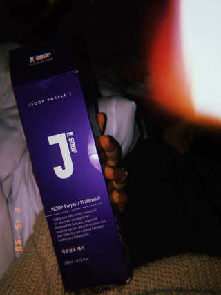 제이숲 JSOOP 퍼플 J 워터 팩 200ml — 5점을 준 리뷰어가 2019년 2월 올린 사용 사진