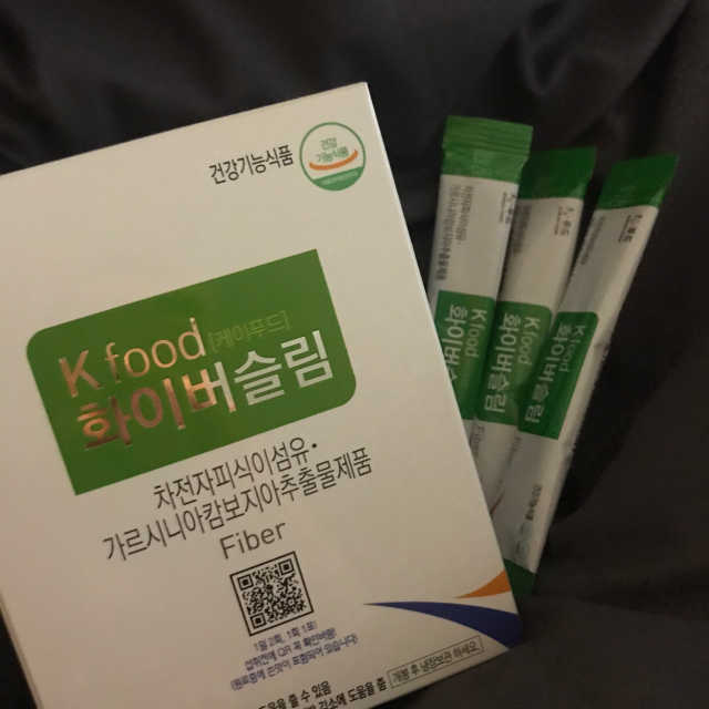 똥기사의 Kfood 화이버슬림 리뷰 사진