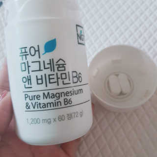 네츄럴굿띵스 퓨어 마그네슘 앤 비타민B6 30일분 — 5점을 준 리뷰어가 2018년 5월 올린 사용 사진