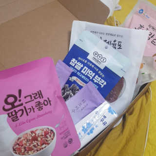 [맘마레시피] 맛과 건강이 한가득, 간식박스 2종 택1 — 5점을 준 리뷰어가 2019년 11월 올린 사용 사진