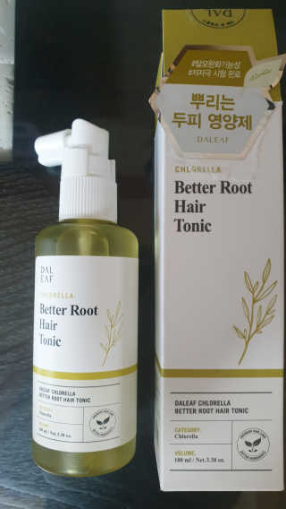 달리프 클로렐라 베러 루트 헤어토닉 100ml — 5점을 준 리뷰어가 2020년 3월 올린 사용 사진