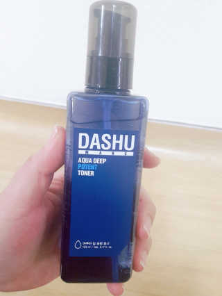 다슈코리아 다슈 맨즈 아쿠아 딥 포텐 토너 153ml — 5점을 준 리뷰어가 2019년 7월 올린 사용 사진