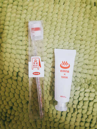 이태리숍 덴탈케어_치약 칫솔 — 3점을 준 리뷰어가 2018년 4월 올린 사용 사진