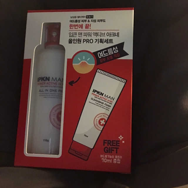 입큰맨  파워 액티브 아크네 올인원 프로 리뷰 사진