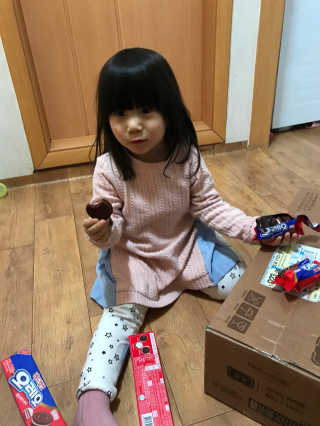 오레오 레드벨벳 — 5점을 준 리뷰어가 2018년 1월 올린 사용 사진