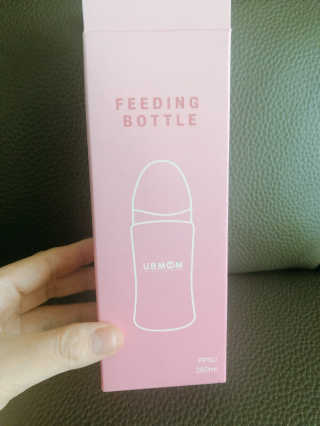 유비맘 PPSU 젖병 노꼭지_260ml_컬러 랜덤 발송 — 5점을 준 리뷰어가 2020년 3월 올린 사용 사진