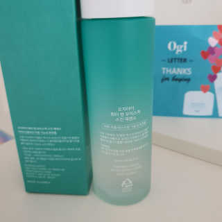 오지아이 워터 밤 모이스처 스킨 에센스 180ml — 5점을 준 리뷰어가 2020년 1월 올린 사용 사진