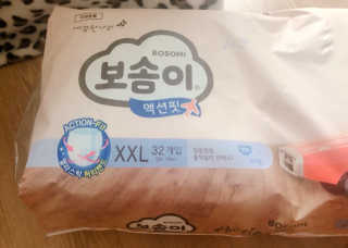 보솜이 액션핏 팬티형 — 5점을 준 리뷰어가 2019년 3월 올린 사용 사진