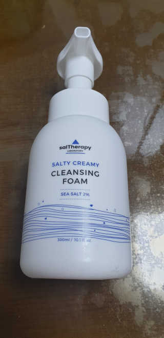 솔테라피 솔티 크리미 클렌징폼 300ml — 4점을 준 리뷰어가 2019년 4월 올린 사용 사진