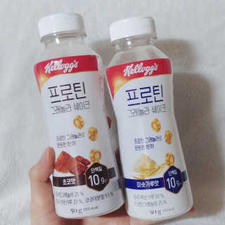 켈로그 프로틴바 멀티팩+프로틴 그래놀라 쉐이크 2종 — 5점을 준 리뷰어가 2020년 1월 올린 사용 사진