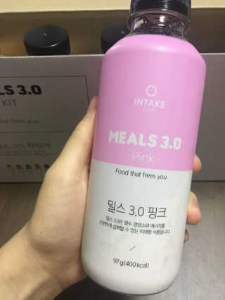 인테이크 밀스 3.0 Trial Kit(보틀형 5종) — 5점을 준 리뷰어가 2017년 4월 올린 사용 사진