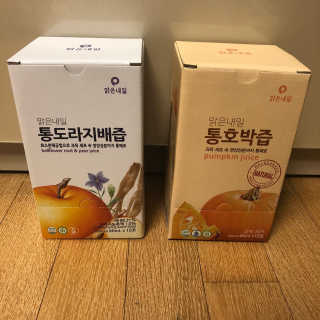 [GS달리살다] 환절기에 좋은 도라지배즙,호박즙 20포 — 5점을 준 리뷰어가 2020년 3월 올린 사용 사진