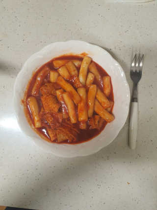 화곡미담 옛날 떡볶이 — 4점을 준 리뷰어가 2020년 3월 올린 사용 사진