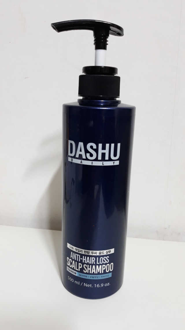 다슈 데일리 단백질 한방 두피 골드 샴푸 500ml 리뷰 사진