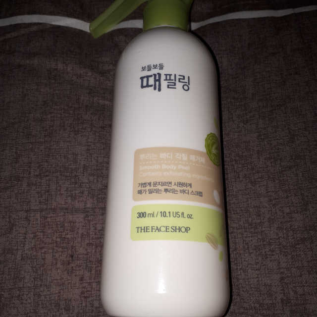 더페이스샵 보들보들 때필링 리뷰 사진