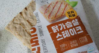 랭킹닭컴 잇메이트 닭가슴살 스테이크 혼합 1kg — 5점을 준 리뷰어가 2019년 12월 올린 사용 사진